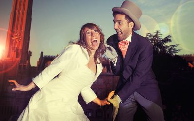 Aude et Mathieu continuent leur cinéma en post wedding